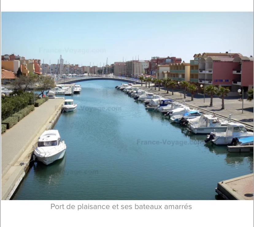 L Appart D Ange 1 Idealement Situe 37M2 Entre Port Et Village Gruissan Ngoại thất bức ảnh