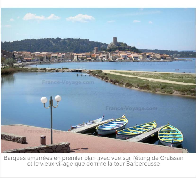 L Appart D Ange 1 Idealement Situe 37M2 Entre Port Et Village Gruissan Ngoại thất bức ảnh